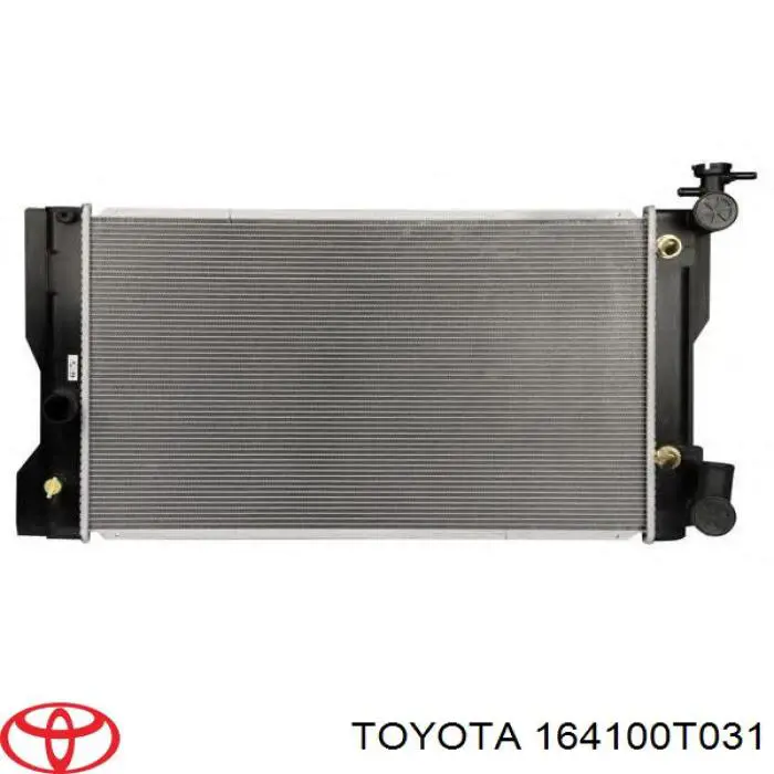 Radiador de esfriamento de motor Toyota 164100H250 preço, a partir de 125,00 USD