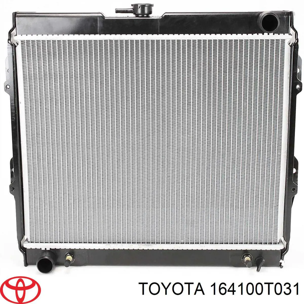 Radiador de esfriamento de motor Toyota 164100T031 preço, a partir de 125,21 USD