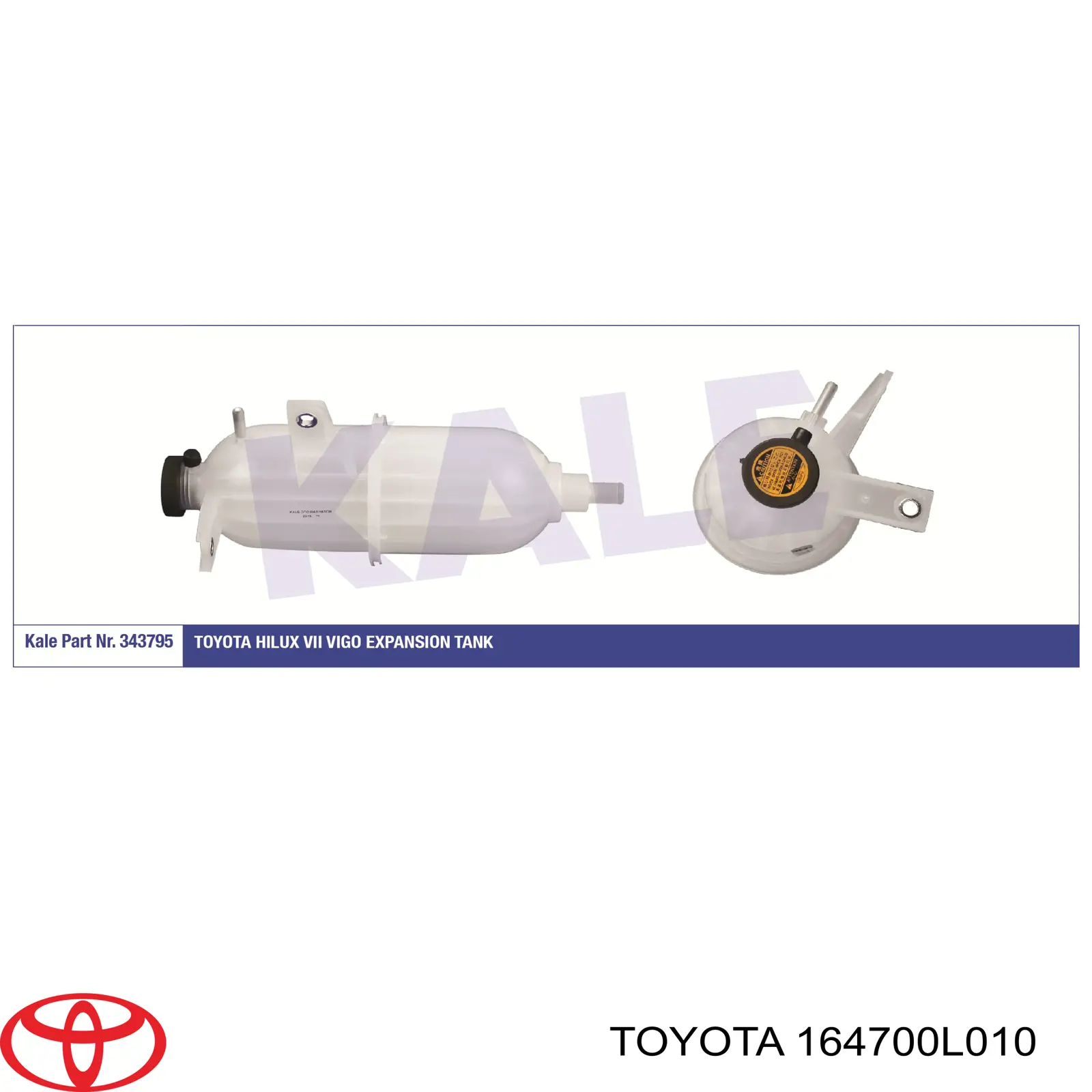 Tanque de expansão do sistema de esfriamento Toyota 164700L010 preço, a partir de 36,92 USD