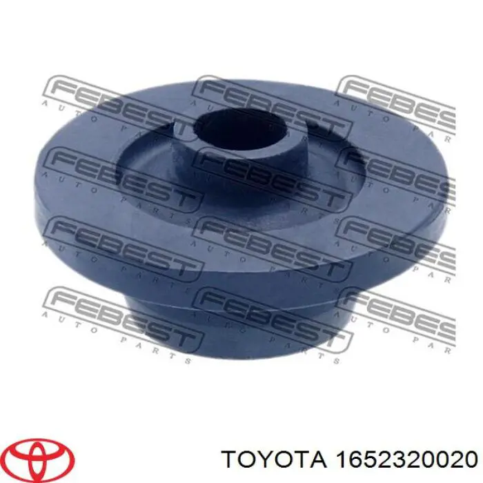 1652320020 Toyota Coxim superior do radiador de aparelho de ar condicionado
