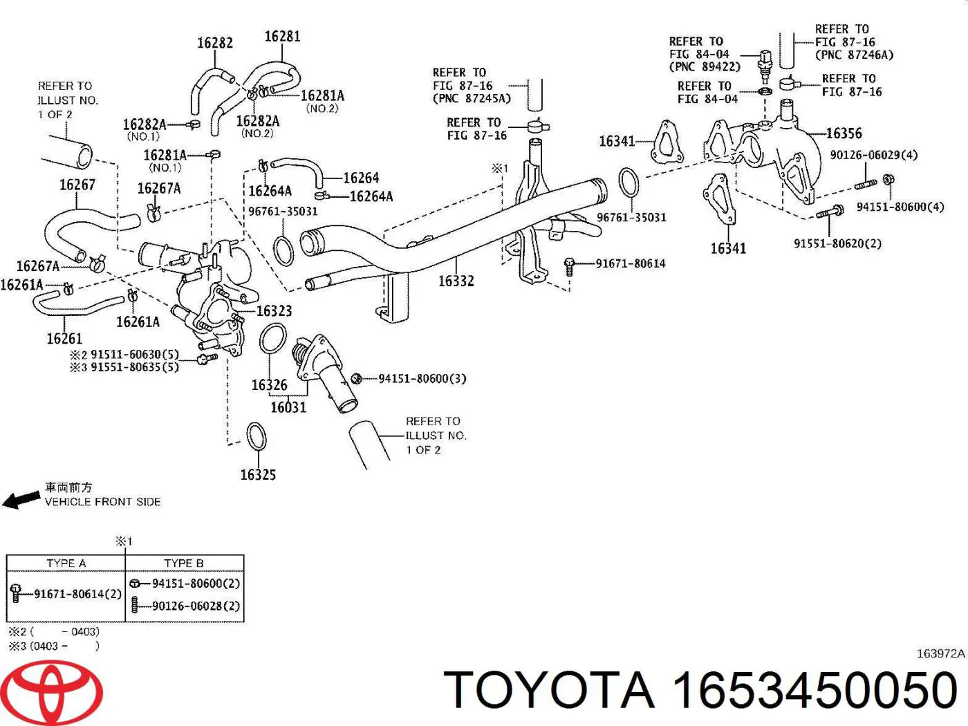  Toyota 1653450050 preço, a partir de 24,98 USD