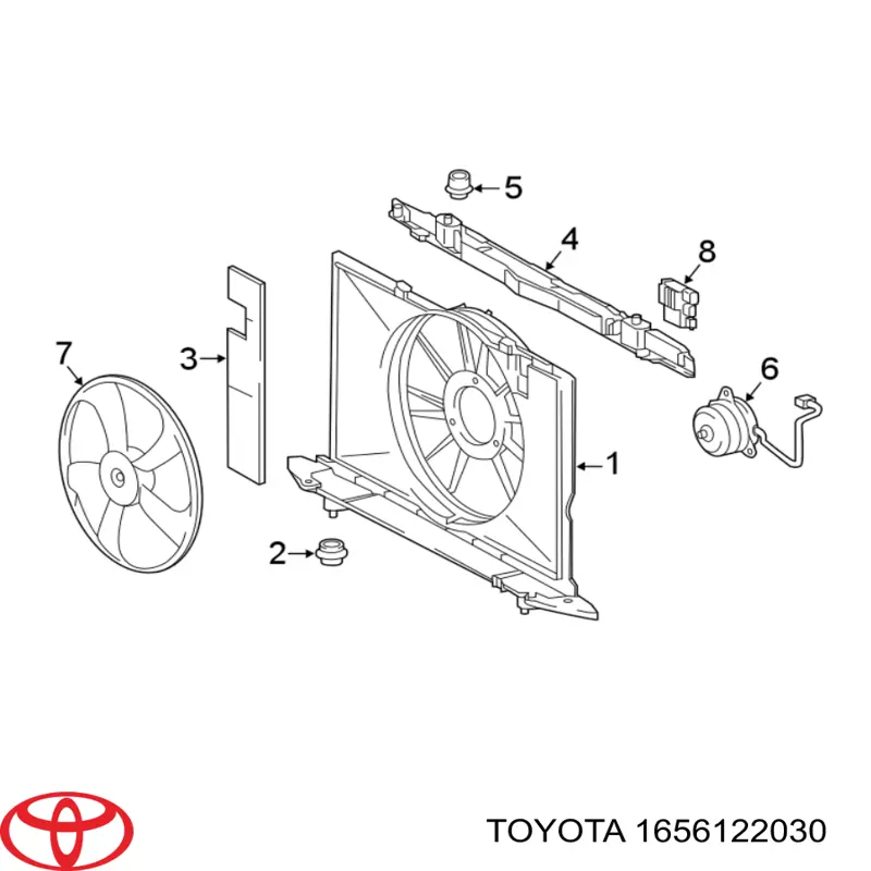 Vedante de válvula EGR de recirculação Toyota 1656122030 preço, a partir de 25,04 USD