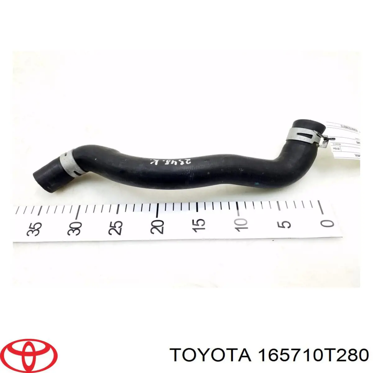 165710T280 Toyota Mangueira (cano derivado) do radiador de esfriamento superior