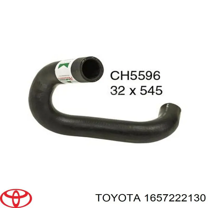 Mangueira (cano derivado) do radiador de esfriamento superior Toyota 1657222130 preço, a partir de 19,05 USD