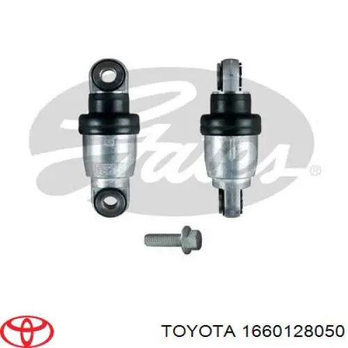 Amortecedor de reguladora de tensão da correia de transmissão Toyota 1660128050 preço, a partir de 58,63 USD