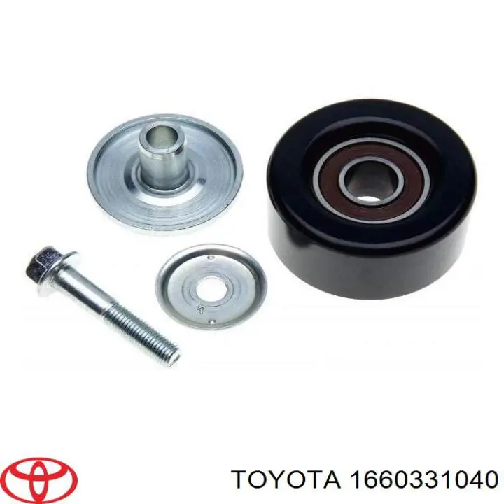 Rolo parasita da correia de transmissão Toyota 1660331040 preço, a partir de 29,83 USD