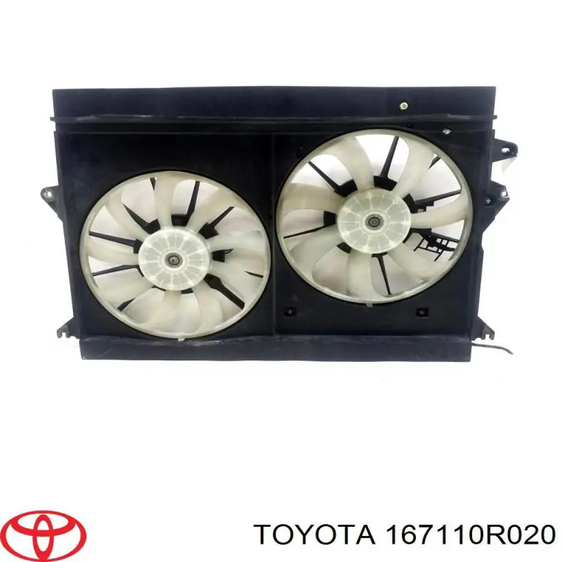 Difusor do radiador de esfriamento Toyota 167110R020 preço, a partir de 307,62 USD