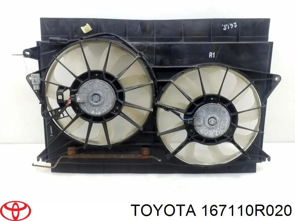 167110R020 Toyota Difusor do radiador de esfriamento