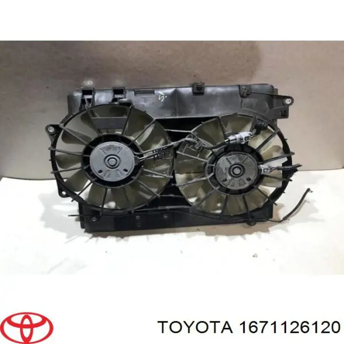 1671126120 Toyota Difusor do radiador de esfriamento