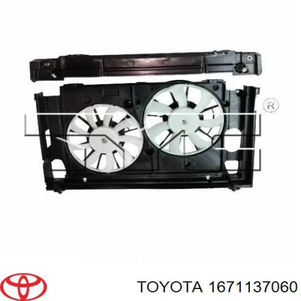 1671137060 Toyota Difusor do radiador de esfriamento