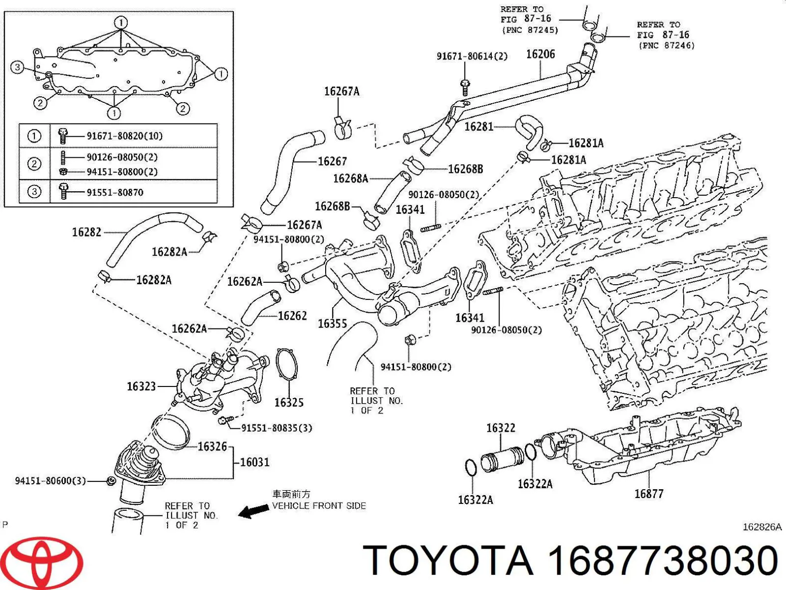 1687738030 Toyota Tampa de trocador de calor