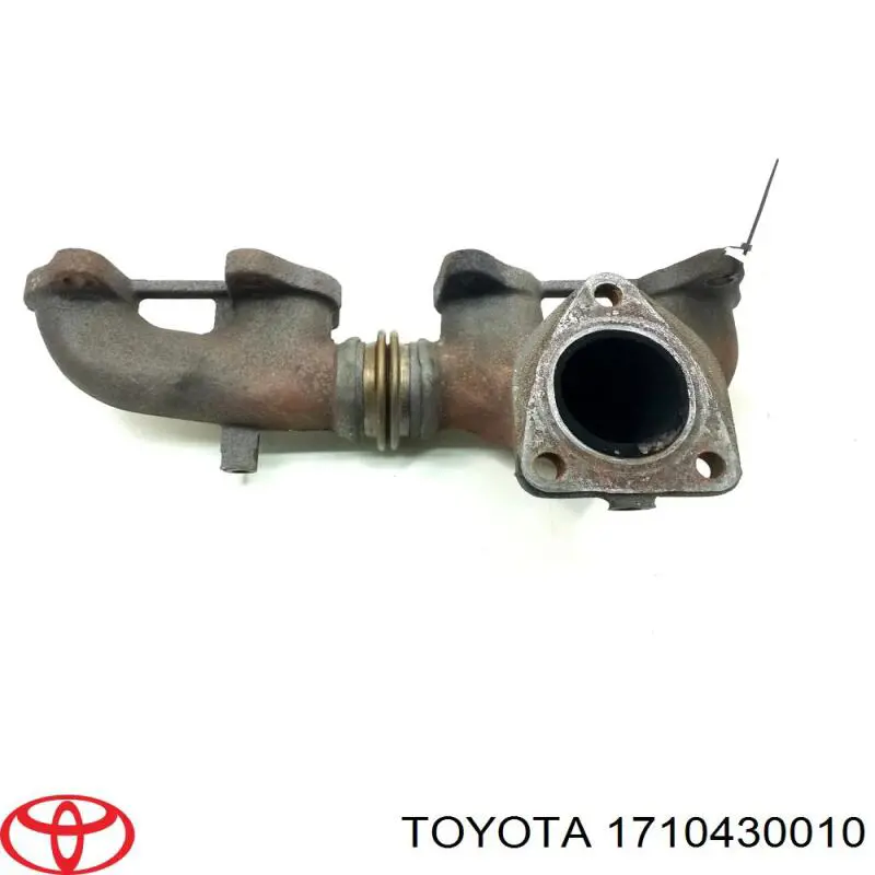  Tubo coletor de escape Toyota Land Cruiser SUV (J12) (2002 - 2009) 