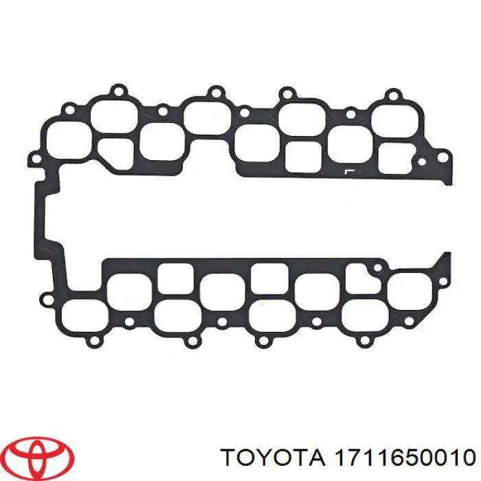 1711650010 Toyota Vedante superior de tubo coletor de admissão