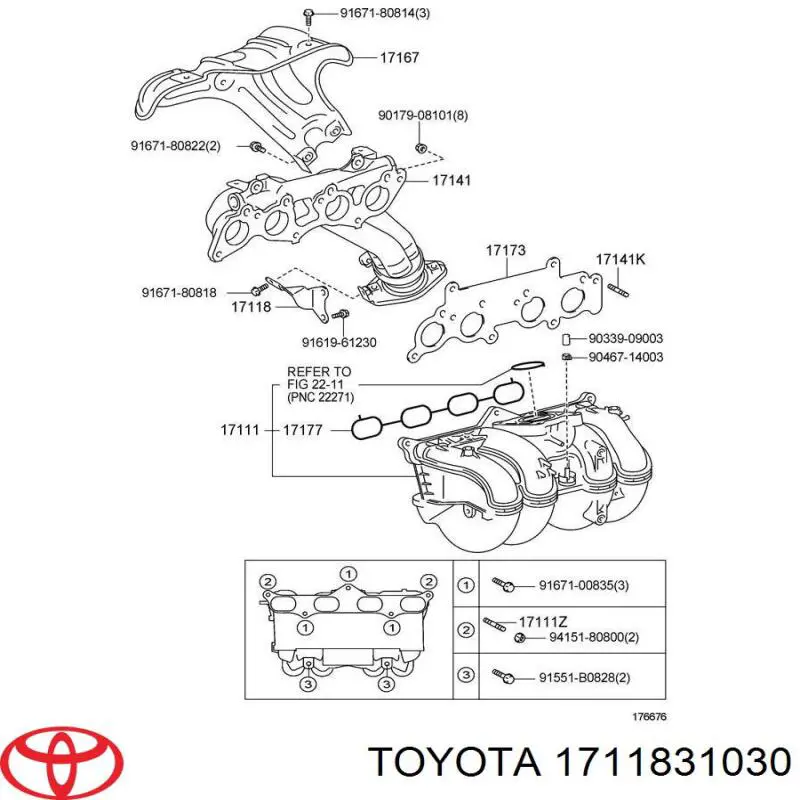  Toyota 1711831030 preço, a partir de 42,60 USD