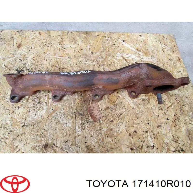 171410R010 Toyota Tubo coletor de escape