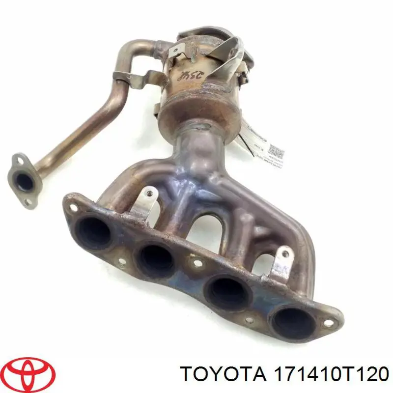 Tubo coletor de escape Toyota Corolla  E21