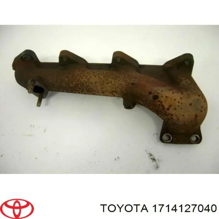 Tubo coletor de escape Toyota 1714127040 preço, a partir de 81,86 USD