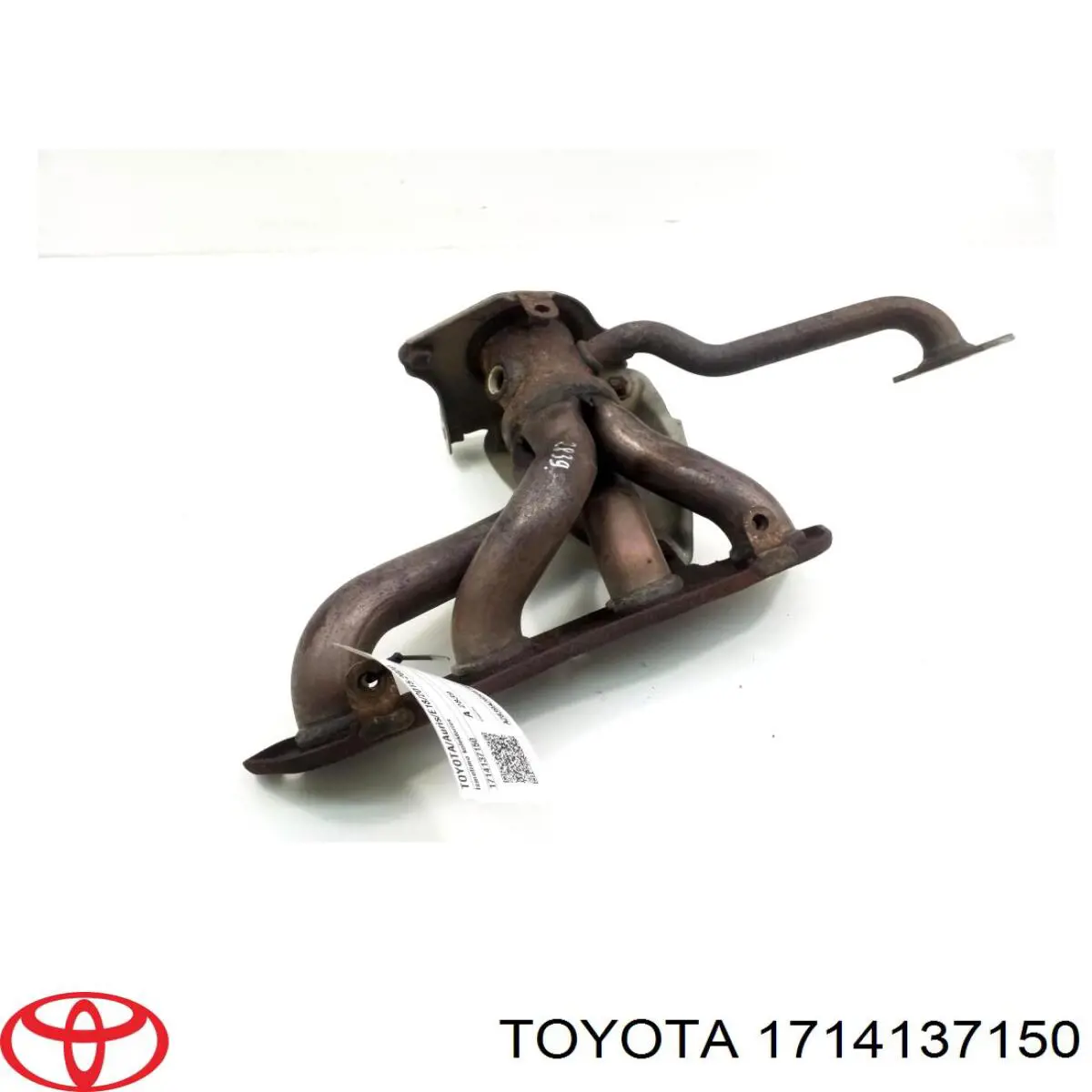 Tubo coletor de escape Toyota 1714137150 preço, a partir de 115,82 USD
