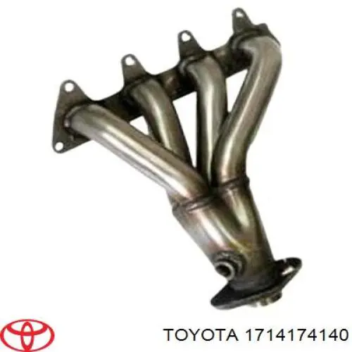 Tubo coletor de escape para Toyota Camry III V10