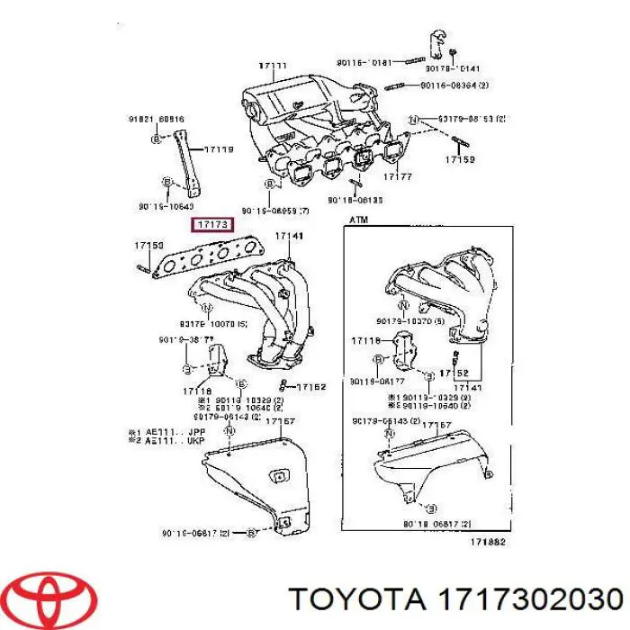 1717302030 Toyota 