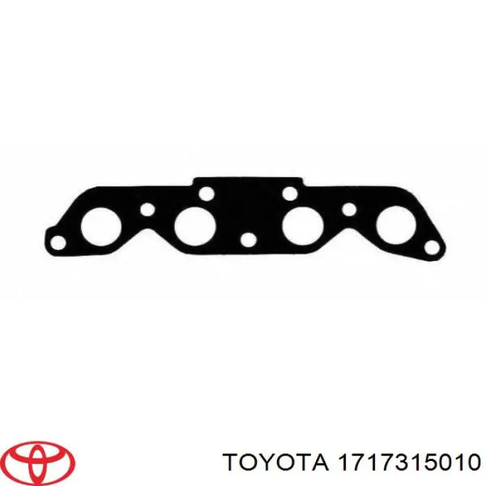 Compre 1717315010 Toyota Vedante de tubo coletor de escape