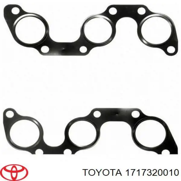 Vedante de tubo coletor de escape Toyota 1717320010 preço, a partir de 18,74 USD