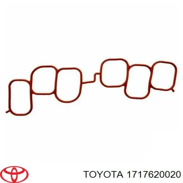 1717620020 Toyota Vedante superior de tubo coletor de admissão