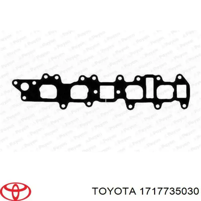 Vedante de tubo coletor de admissão 1717735030 Toyota