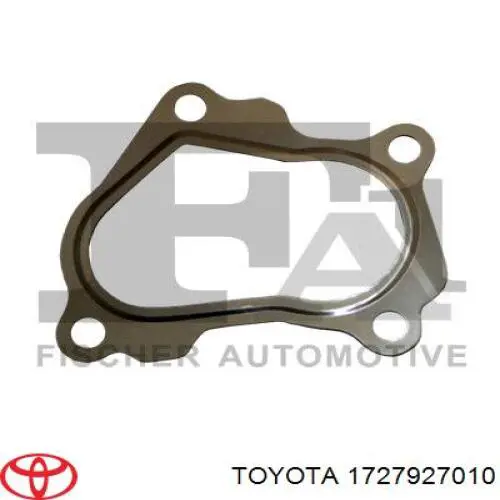 1727927010 Toyota Vedante de catalisador (de neutralizador catalítico)