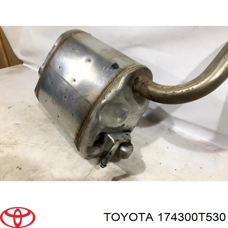 Compre Silenciador, parte traseira Toyota Corolla 