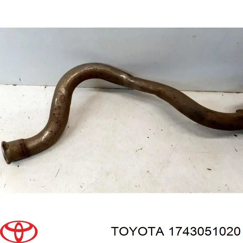 Silenciador, parte traseira Toyota 1743051010 preço, a partir de 460,04 USD
