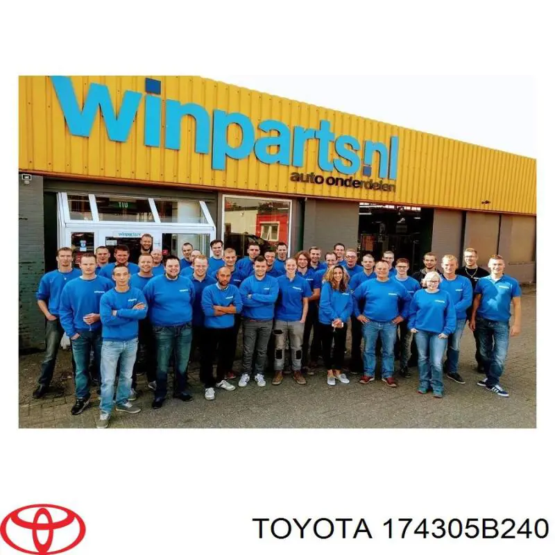 Compre 174305B240 Toyota Silenciador, parte traseira