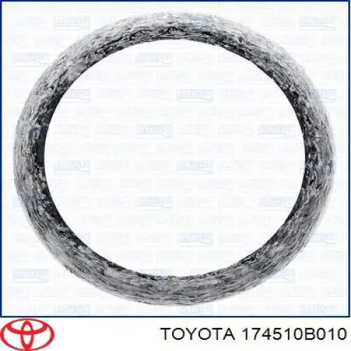 174510B010 Toyota Anel de tubo de admissão do silenciador