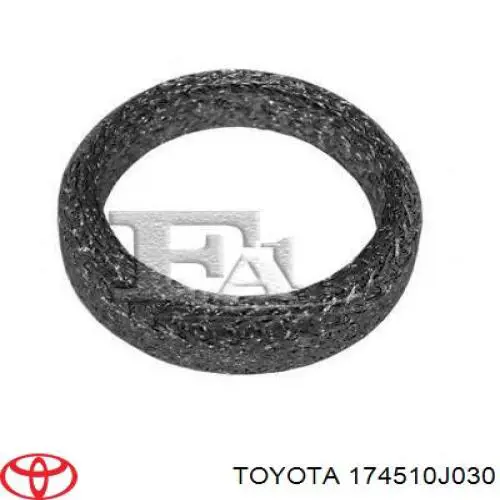 Compre 174510J030 Toyota Vedante de tubo de admissão do silenciador