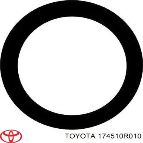 Anel de tubo de admissão do silenciador Toyota 174510R010 preço, a partir de 24,47 USD