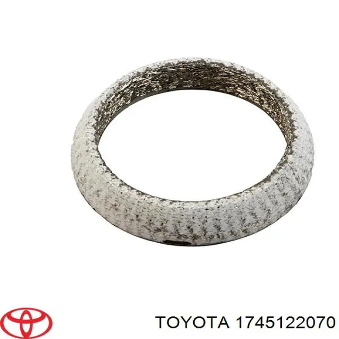1745122070 Toyota Anel de tubo de admissão do silenciador