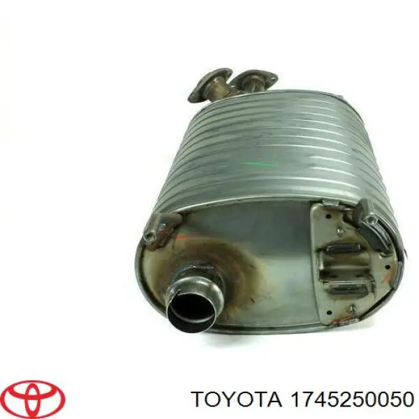 1745250050 Toyota Braçadeira do silenciador traseira