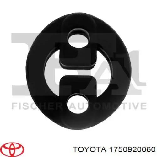 Compre 1750920060 Toyota Coxim de fixação do silenciador
