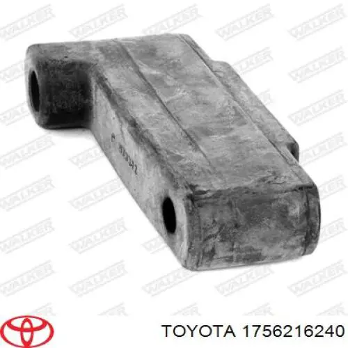 Compre 1756216240 Toyota Coxim de fixação do silenciador