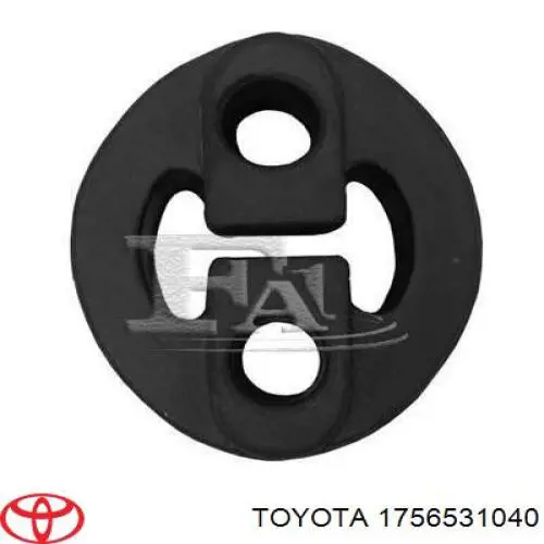1756531040 Toyota Coxim de fixação do silenciador