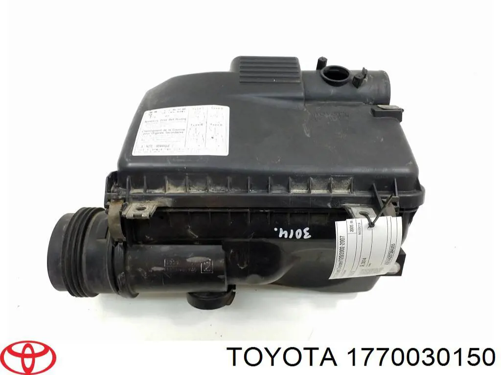 1770030150 Toyota Fechadura (braçadeira) de caixa de filtro de ar