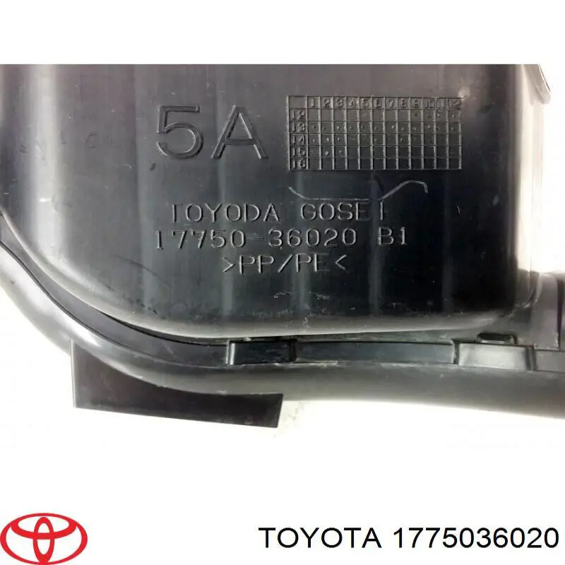 Tomada de ar de filtro de ar Toyota 1775036020 preço, a partir de 146,79 USD