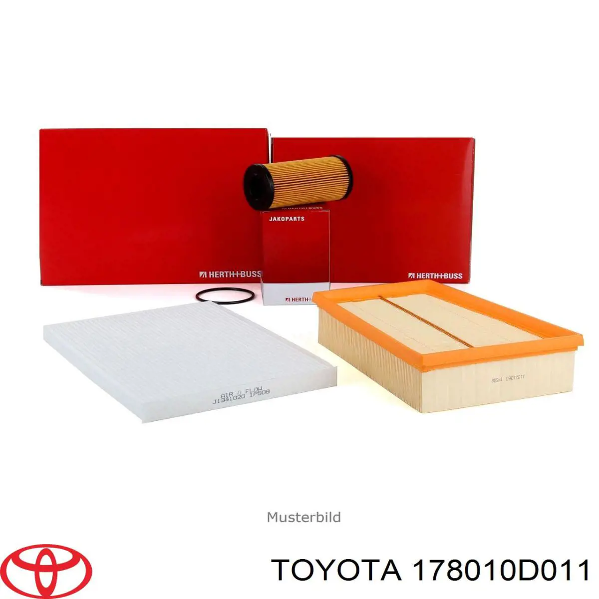 Filtro de ar Toyota 178010D011 preço, a partir de 9,85 USD