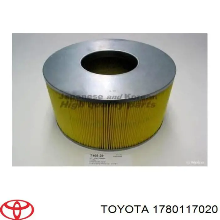 Filtro de ar Toyota 1780117020 preço, a partir de 30,61 USD