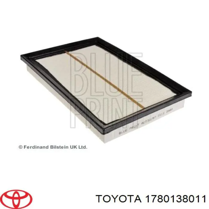 Filtro de ar Toyota 1780138011 preço, a partir de 13,10 USD