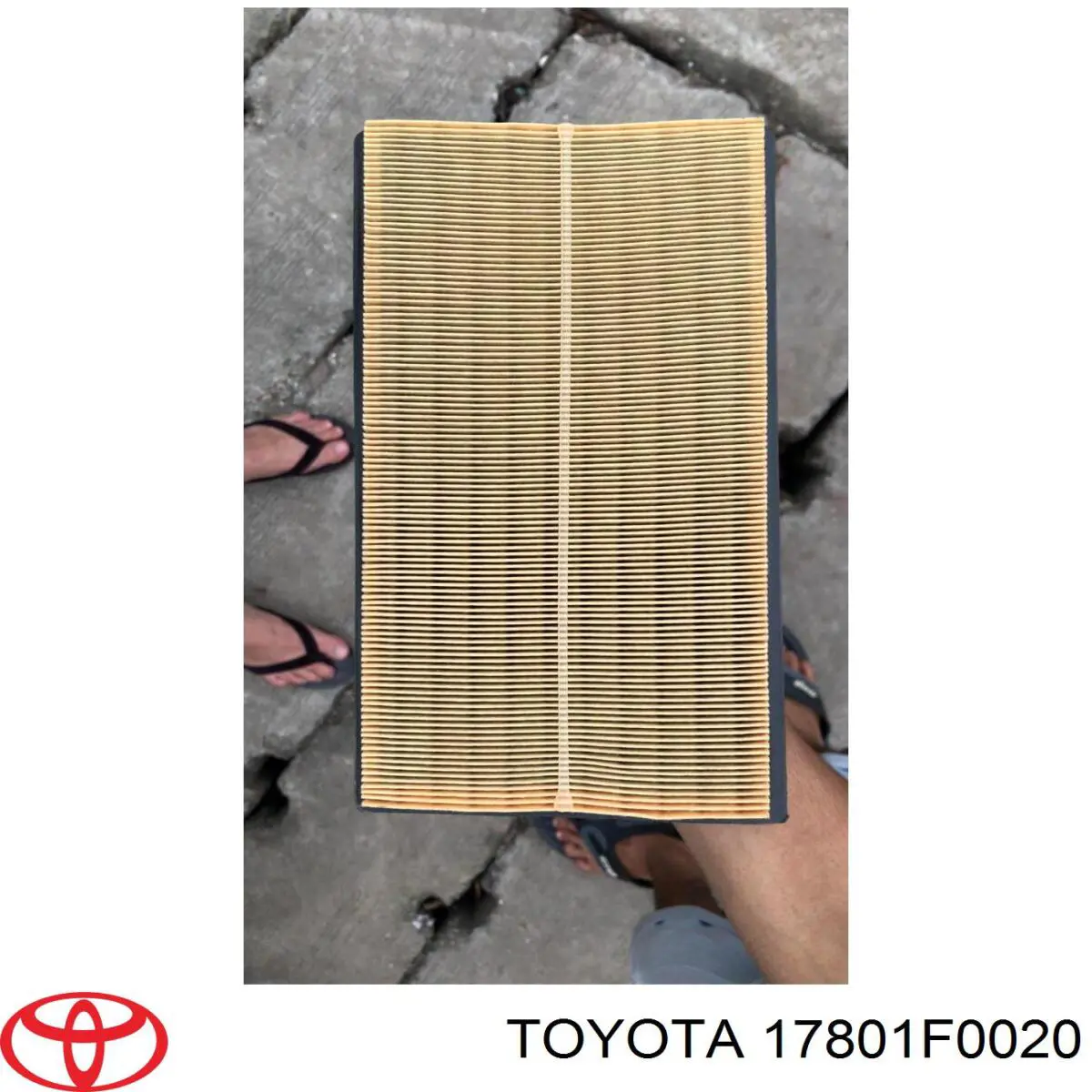 Filtro de ar Toyota 17801F0020 preço, a partir de 13,60 USD