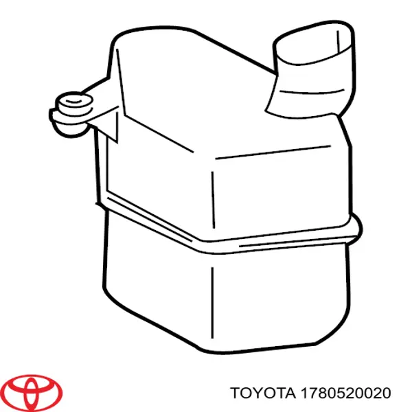 Ressonador de filtro de ar Toyota 1780520020 preço, a partir de 220,01 USD