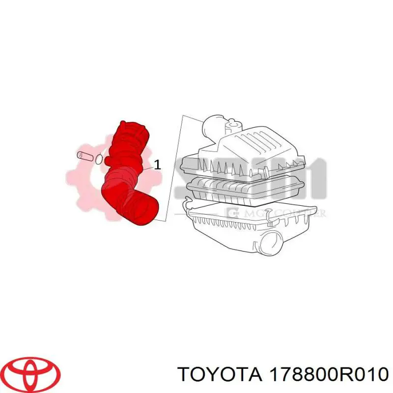 Compre 178800R010 Toyota Cano derivado de ar