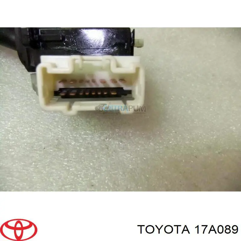 17A089 Toyota Comutador esquerdo instalado na coluna da direção