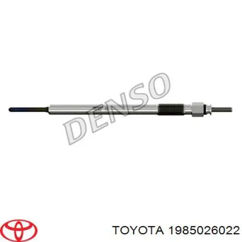 Vela de incandescência 1985026022 Toyota